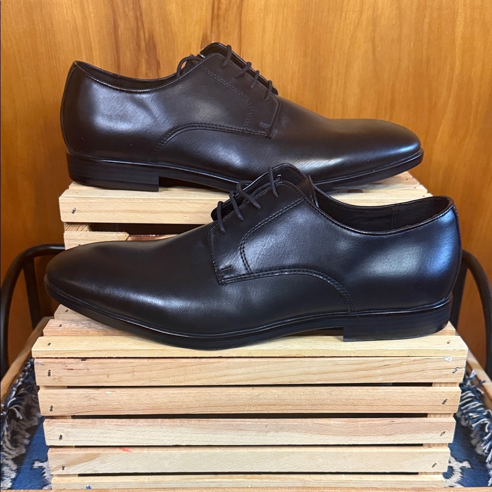 H&M Black Dress Shoes Size 10 NWT